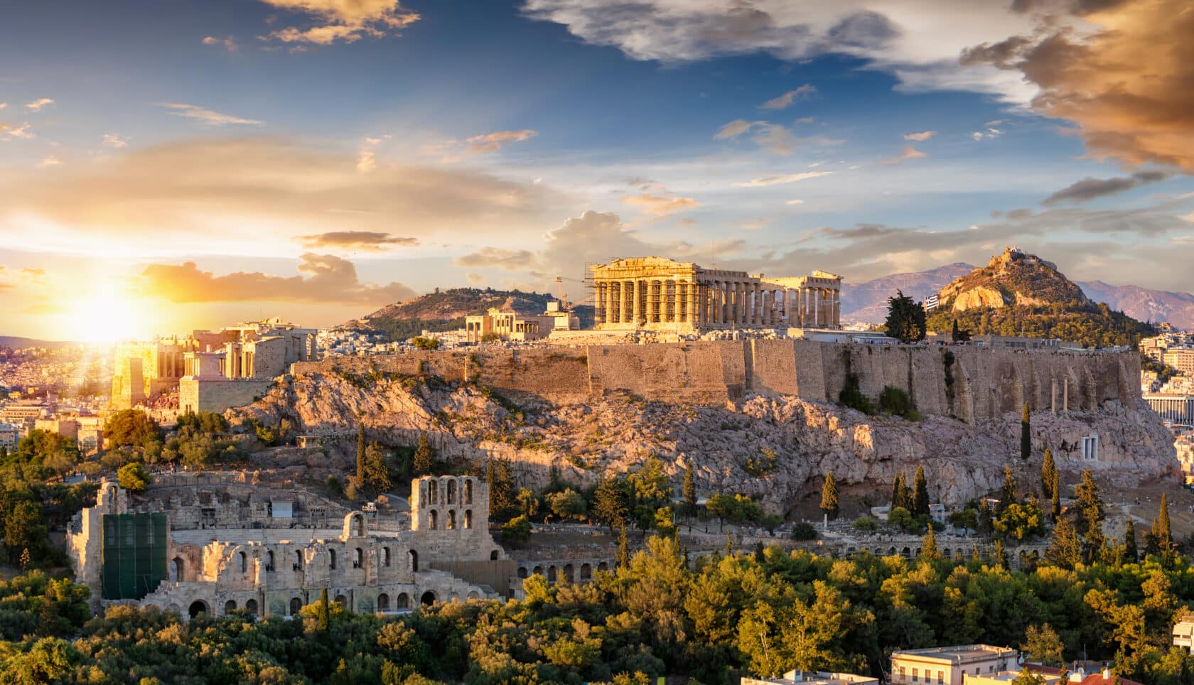 The Acropolis of Athens, Greece