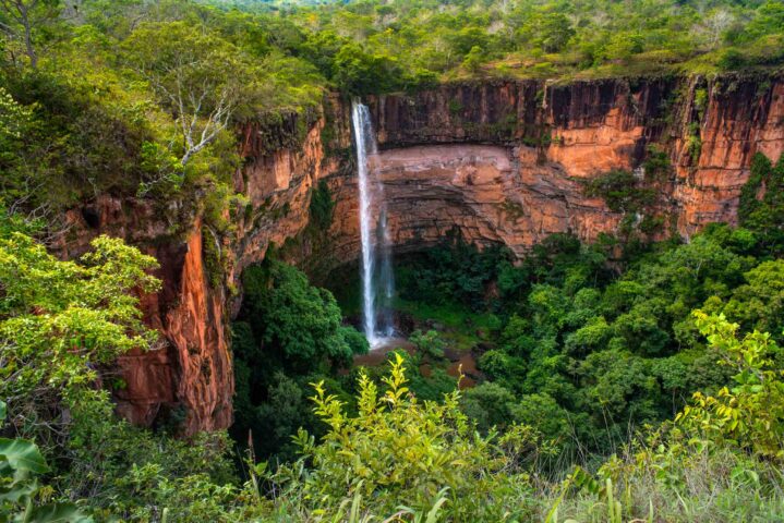 Bridal Veil waterfall.