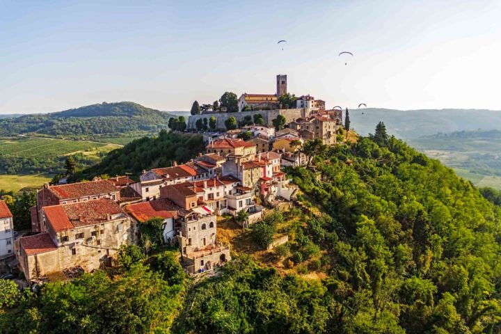 Motovun, Croatia.