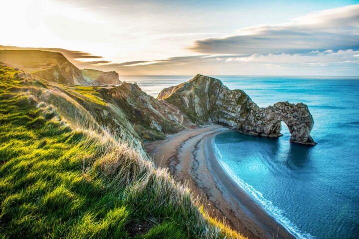 Durdle Door Cove.