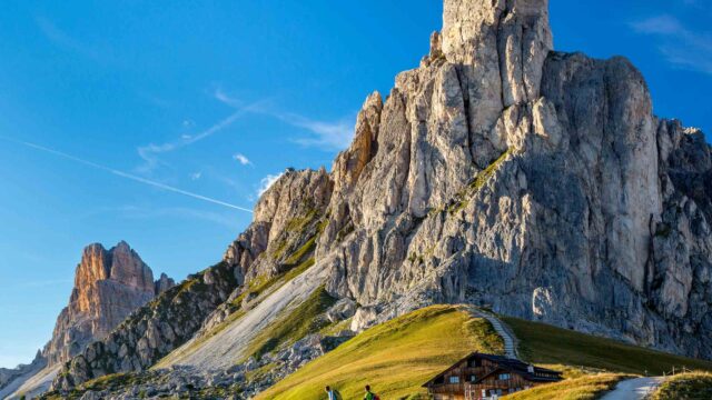 The Dolomites in Italy.