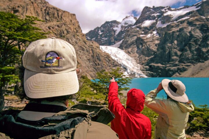 Laguna Azul in Patagonia.