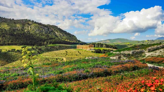 Temple Segesta in Sicily.