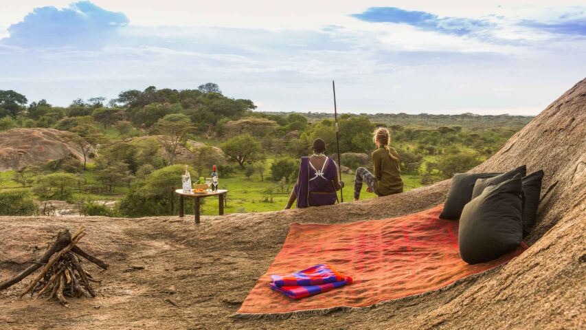 A landscape in Tanzania.