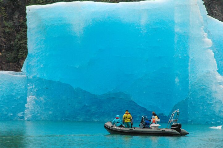 People on a boat.